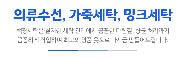 백광세탁_메인문구